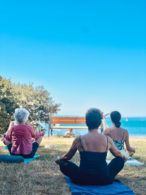 Outdoor Yoga on Sunday in St. Blaise