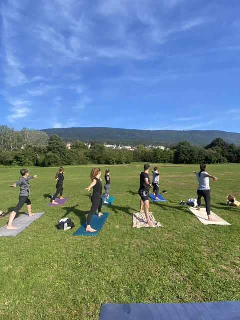 Sunday Yoga by the Lake